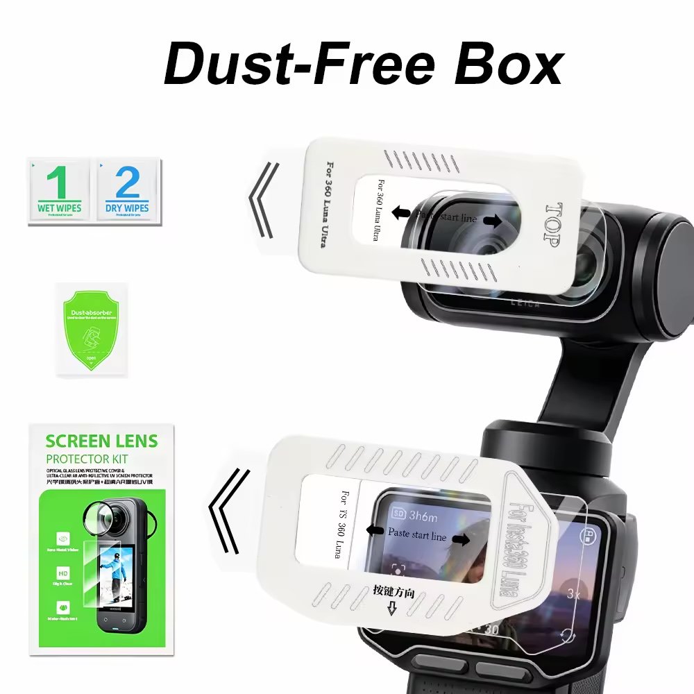 Tempered glass for DJI Pocket camera and screen