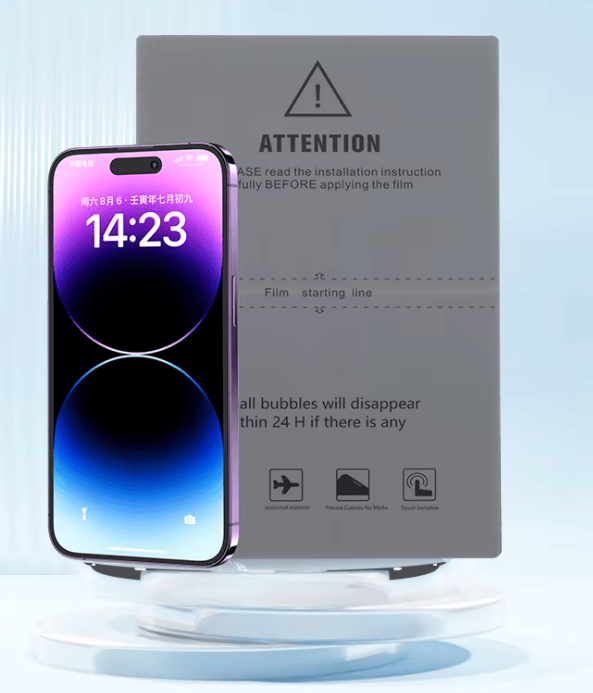 JJT HD clear UV curing film