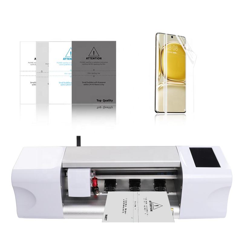 JJT 310 cutting machine and film product display