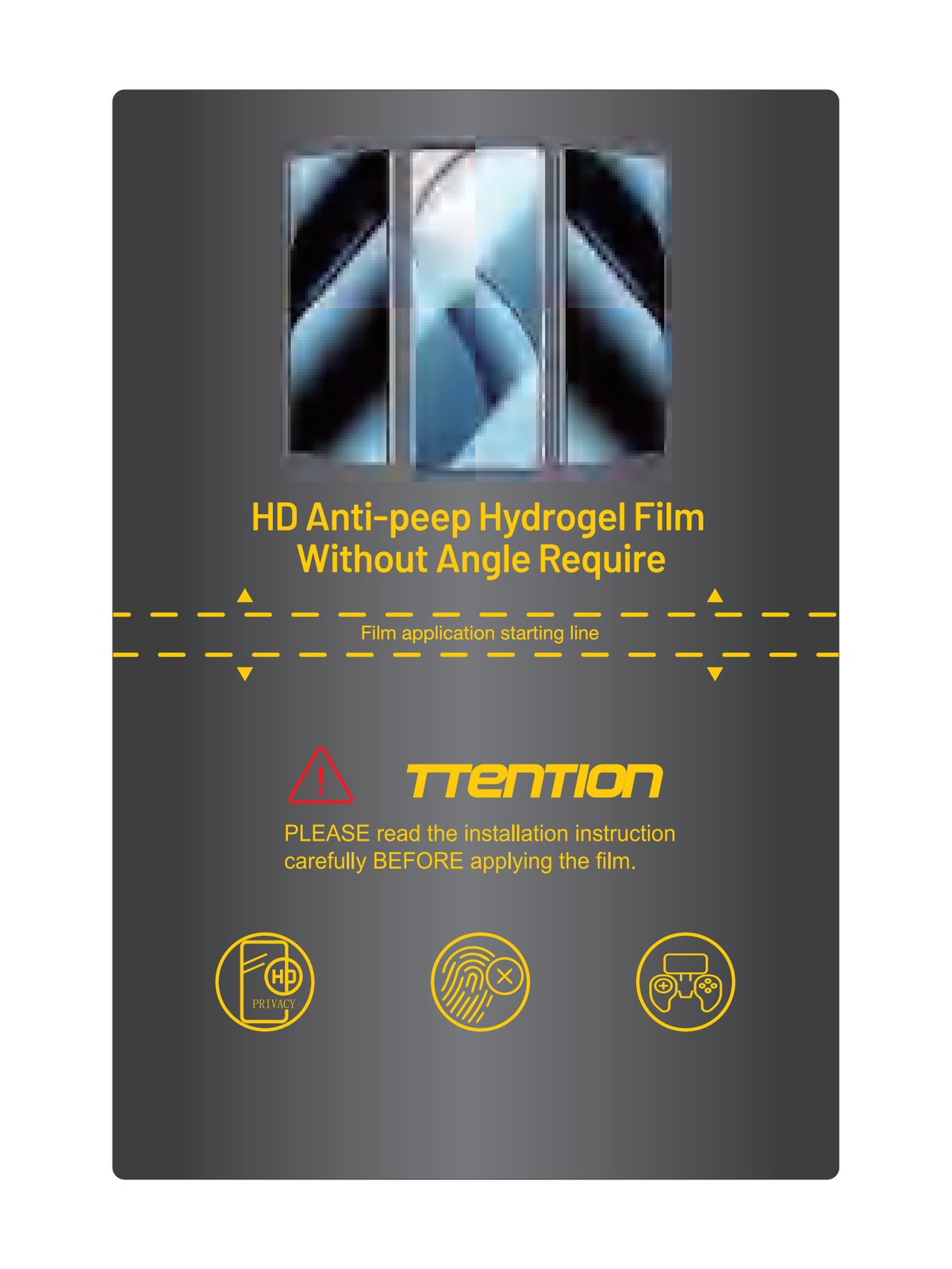 HD Privacy Film, 0.15 mm